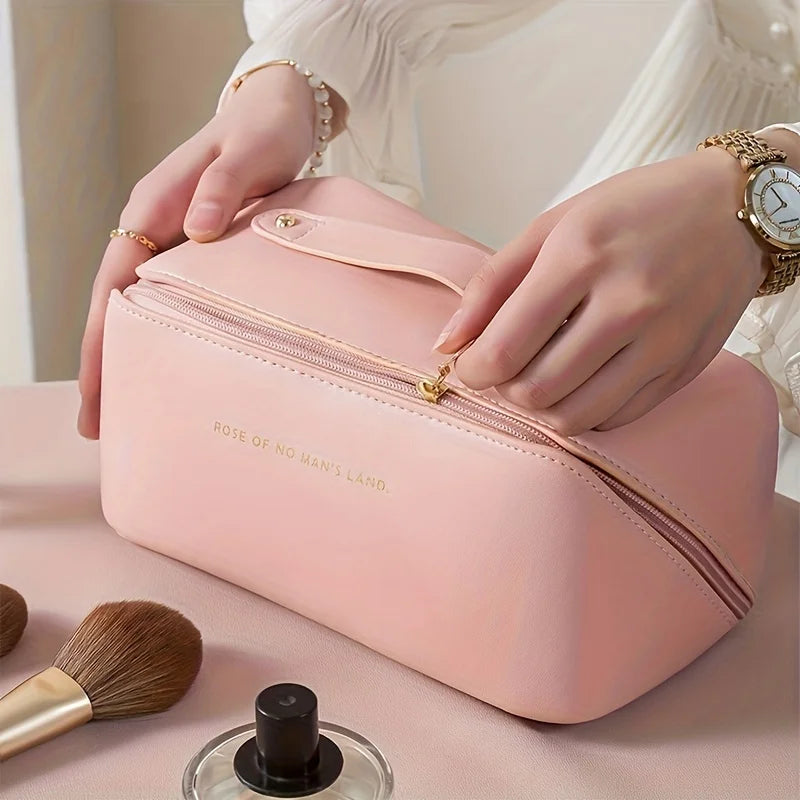 Makeup Organizer Kit Bag – Luxury Travel Cosmetic Bag & Toiletry Case for Women