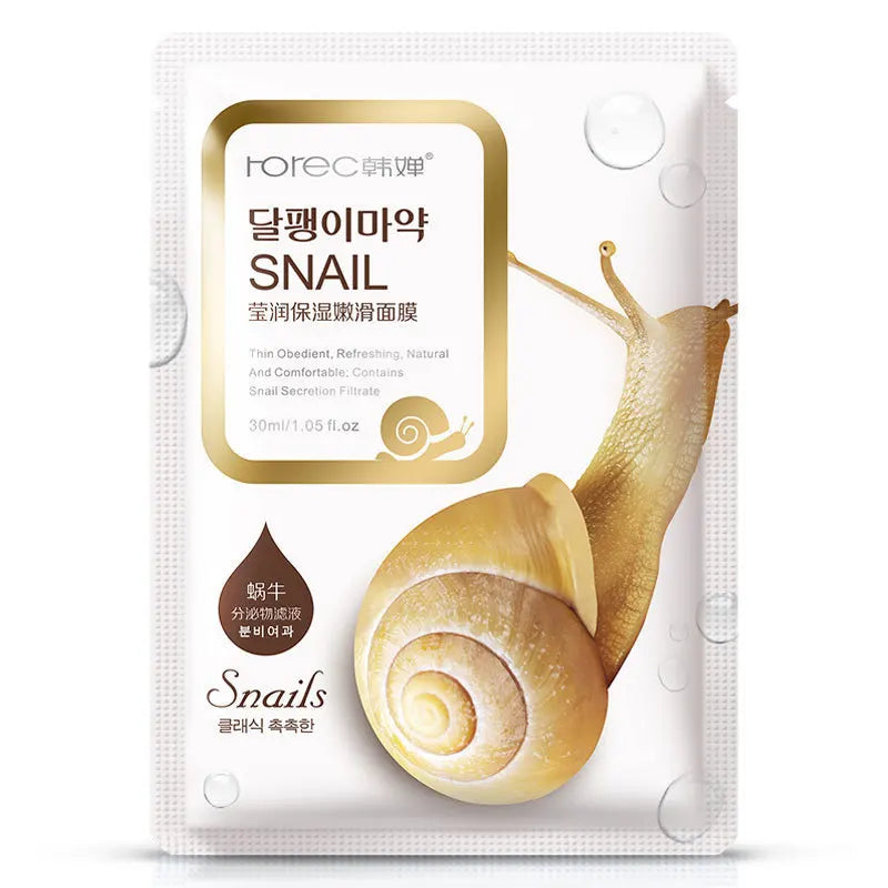 Snail Moisturizing Face Masks – Deep Hydration & Skin Repair for Smooth, Radiant Skin
