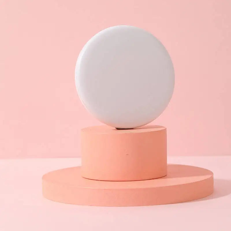 Personalized LED Light Cosmetic Folding Pocket Mirror – Compact & Luminous Makeup Mirror for Women