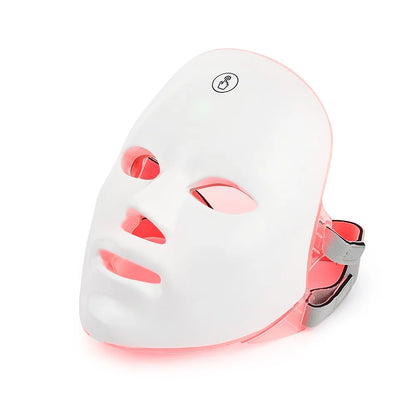 7 Color Rechargeable LED Facial Mask – Skin Rejuvenation and Anti-Aging Therapy